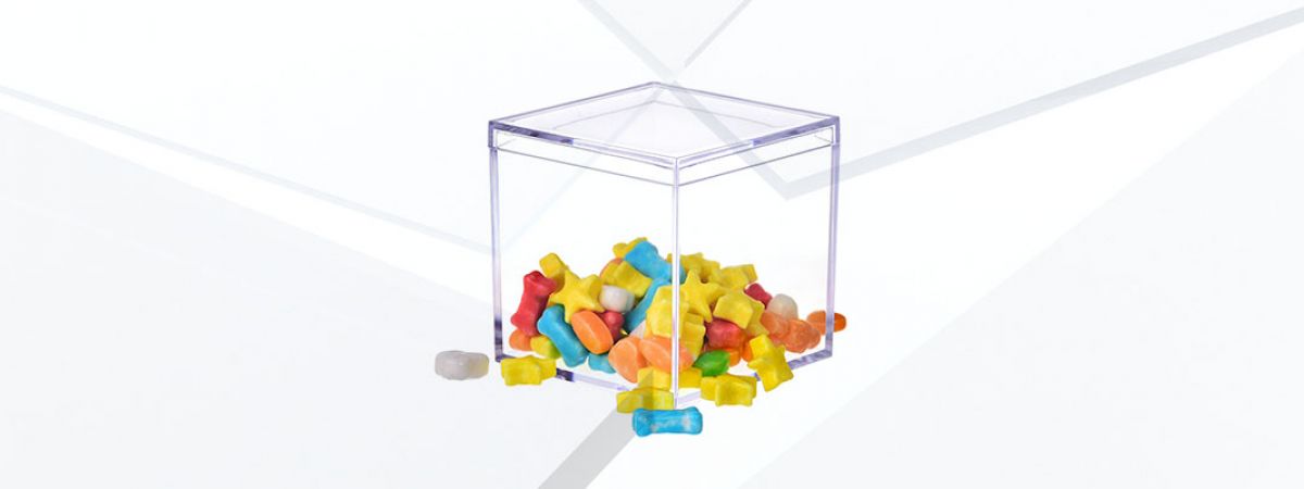 Bomboniere in plexiglass